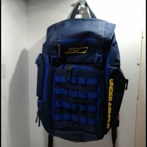 UnderArmour Steph Curry Blue/ Blk Backpack 1262140